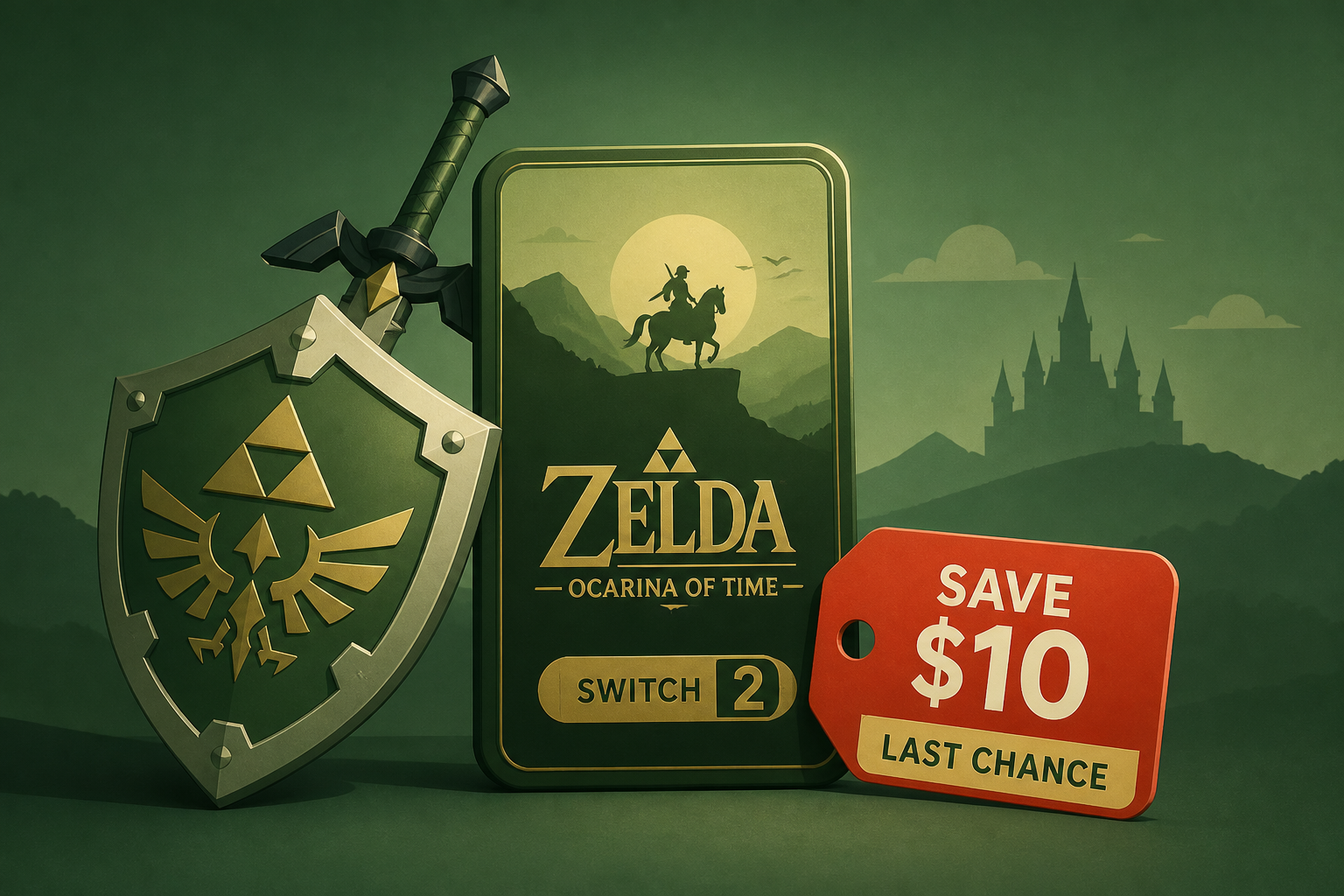 Last Chance to Save $10 on Zelda: Ocarina of Time Switch 2 Pre-Orders Before Launch