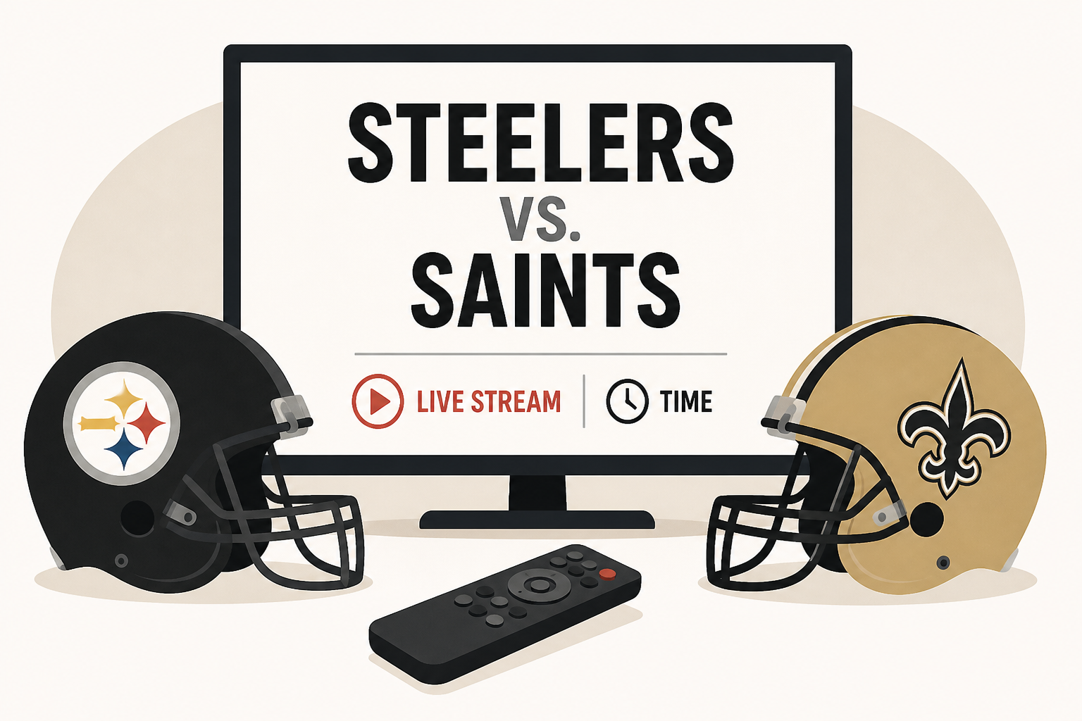 How to Watch Steelers vs. Saints: TV Channel, Live Stream, Time - October 25, 2026