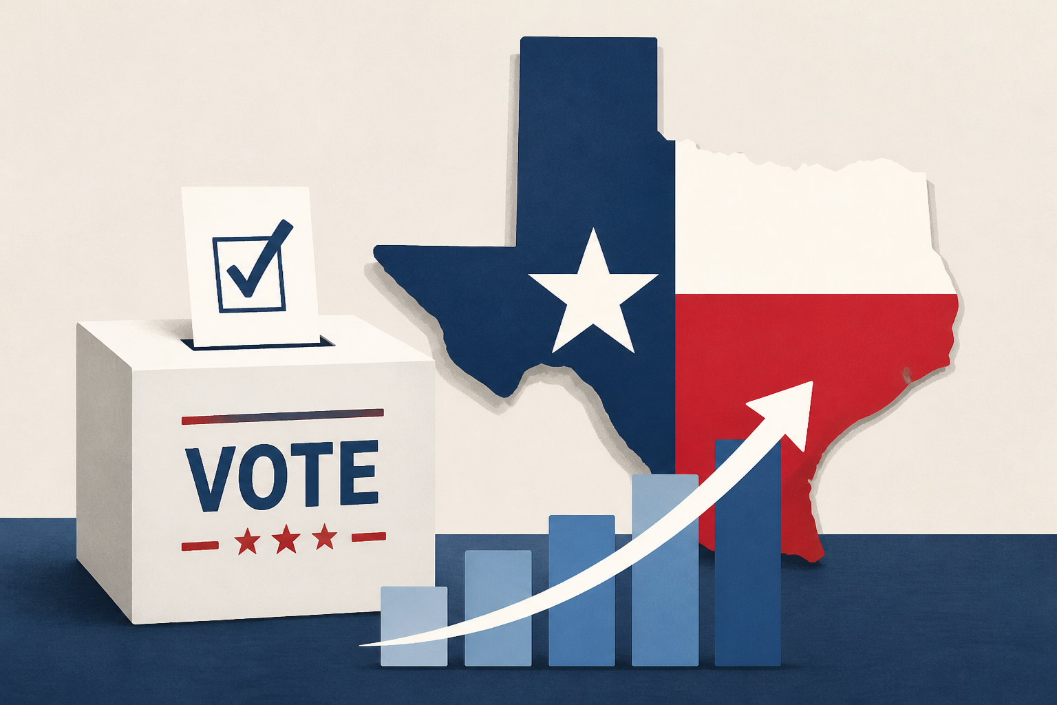 What early voting trends and predictions for midterm election in Texas show so far
