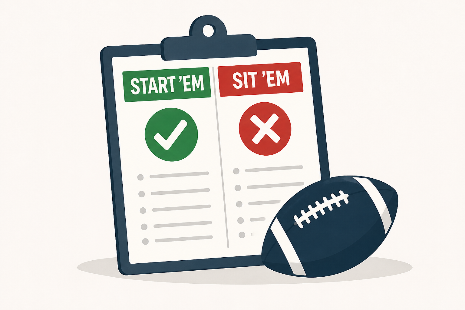Fantasy Football Start 'Em, Sit 'Em: Lineup advice for Week 7 from Justin Boone