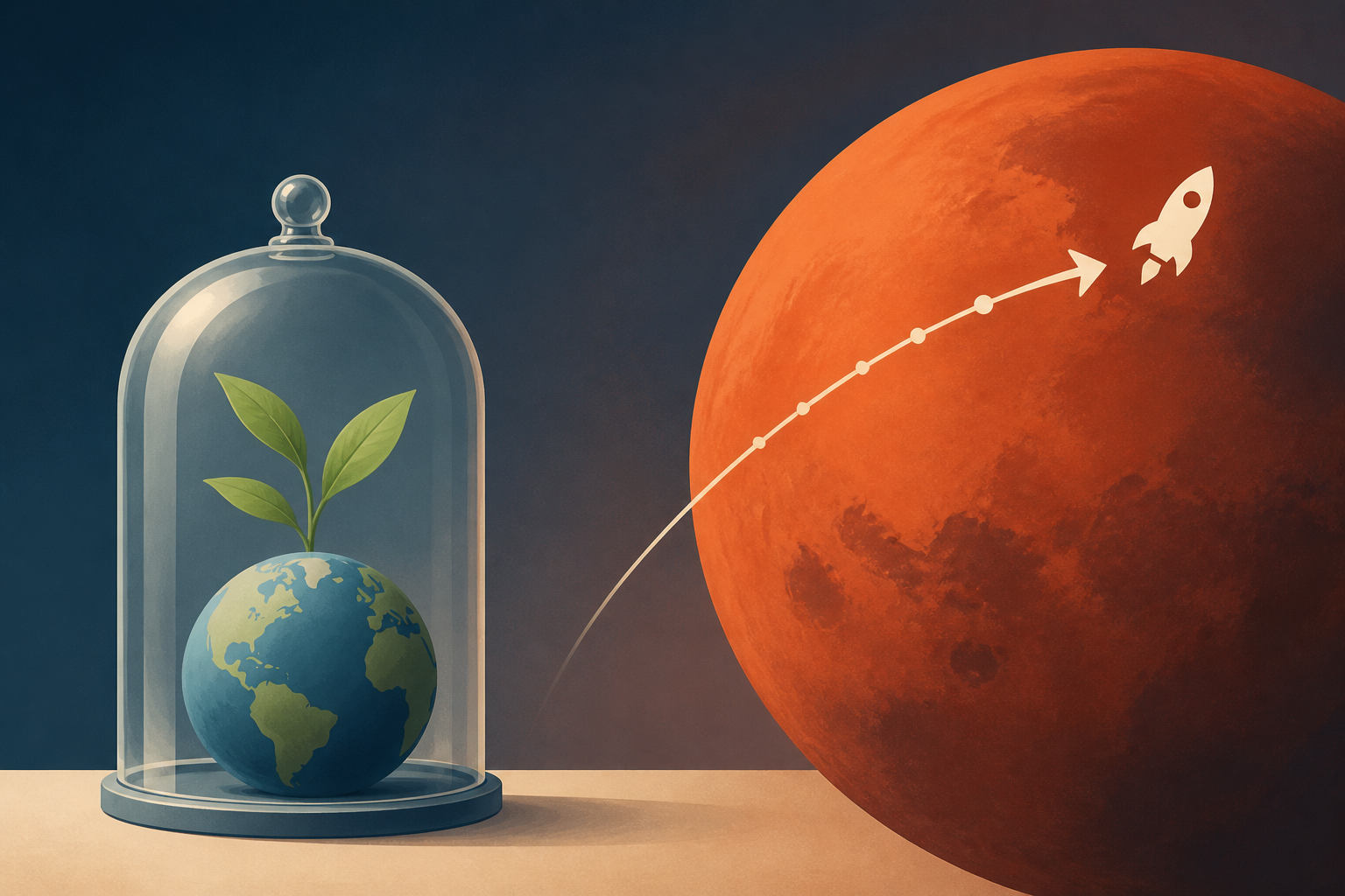 Elon Musk’s Dream of Sending a Million People to Mars Meets a Nobel Laureate’s Warning: ‘We Do Not Have a Planet B'