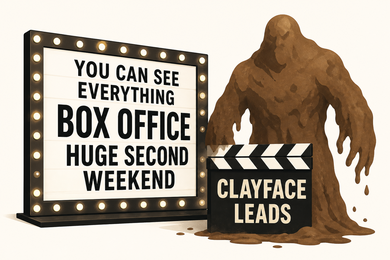 You Can See Everything Box Office Huge Second Weekend, Clayface Leads