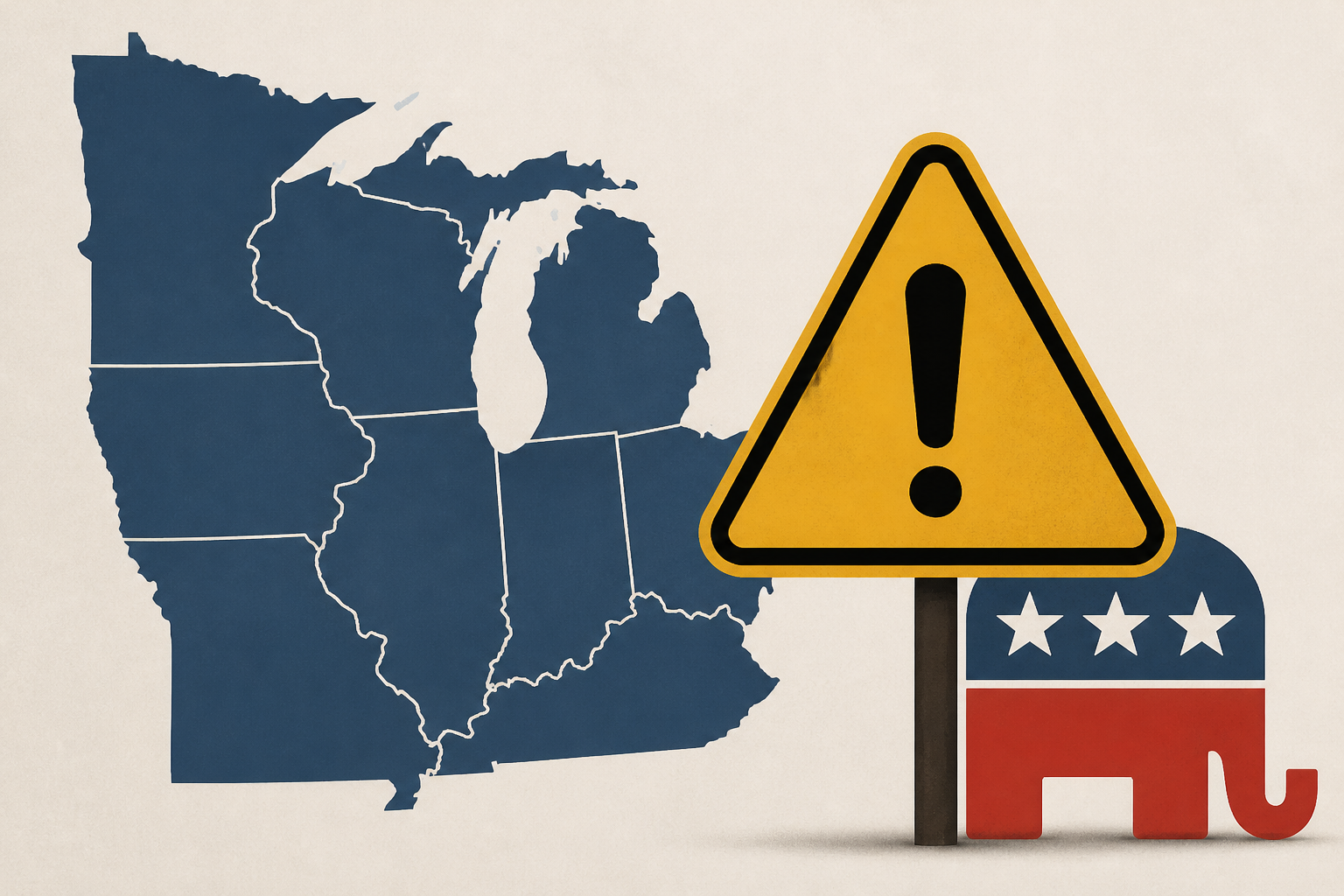 Trump’s Midwest Approval Rating Is a Warning Sign for GOP