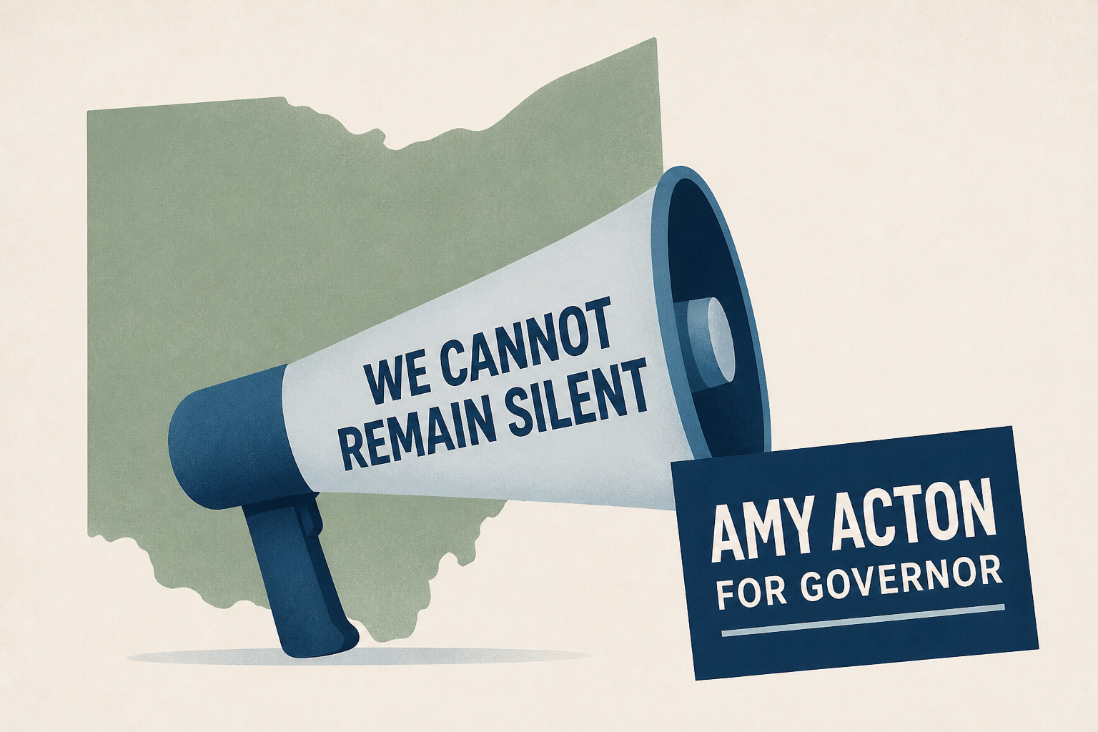 We cannot remain silent: Amy Acton for governor