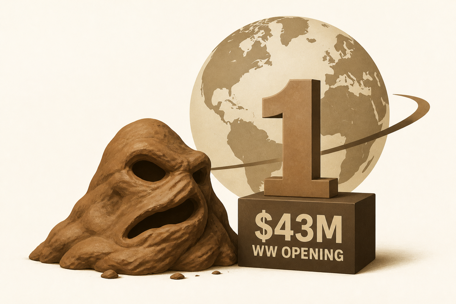 'Clayface' $43M WW Opening Second No. 1 Skydance