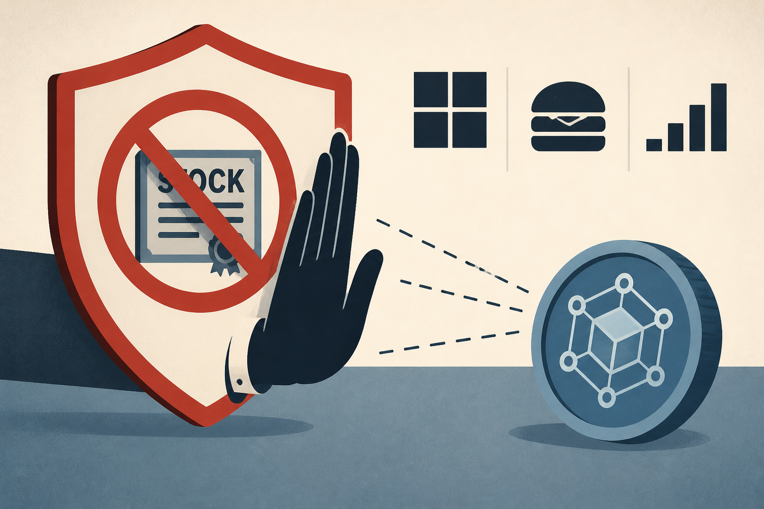 Microsoft, McDonald's, Verizon, and Others Tell Crypto Platform Not to Tokenize Their Stocks