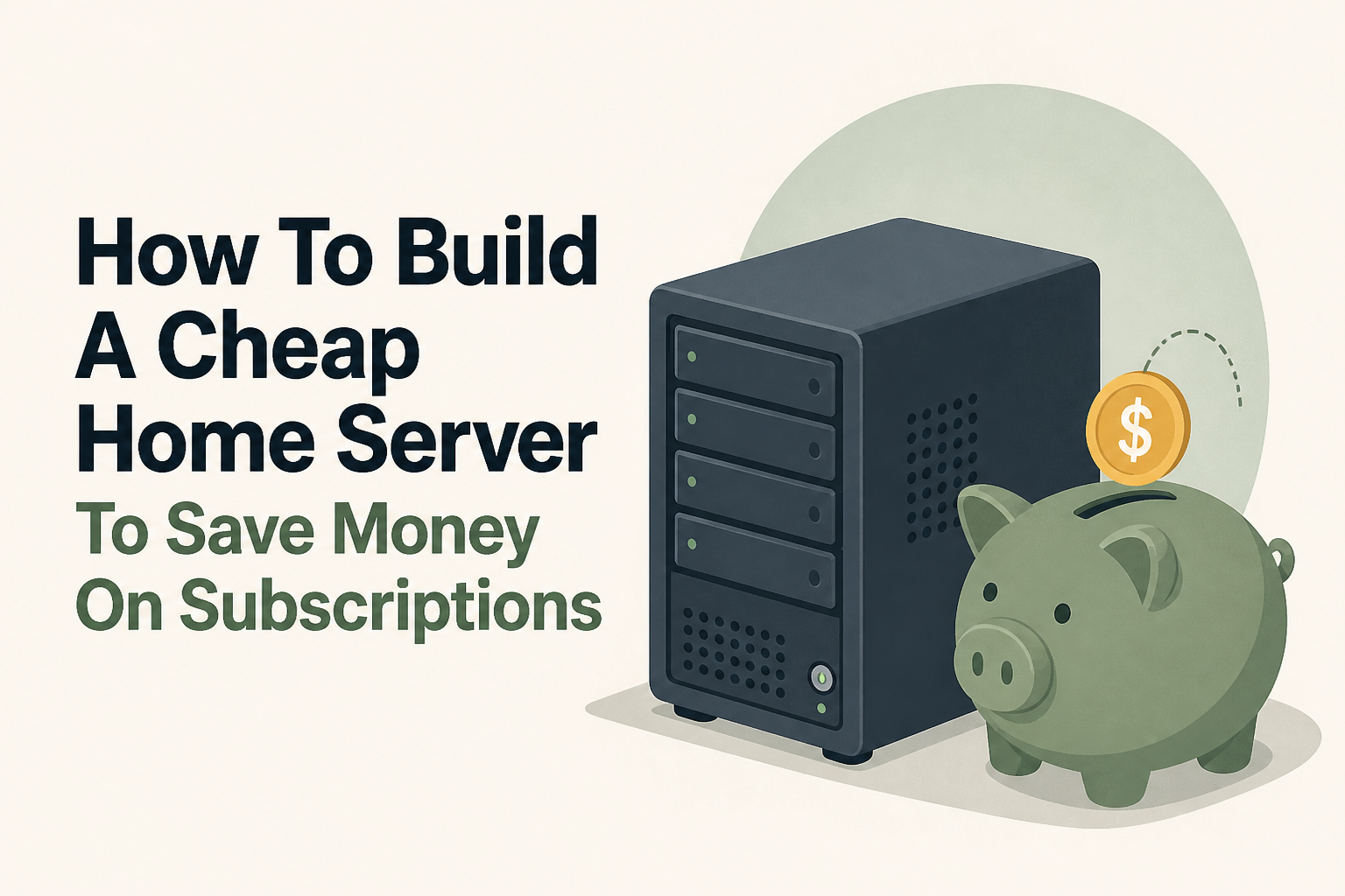 How To Build A Cheap Home Server To Save Money On Subscriptions
