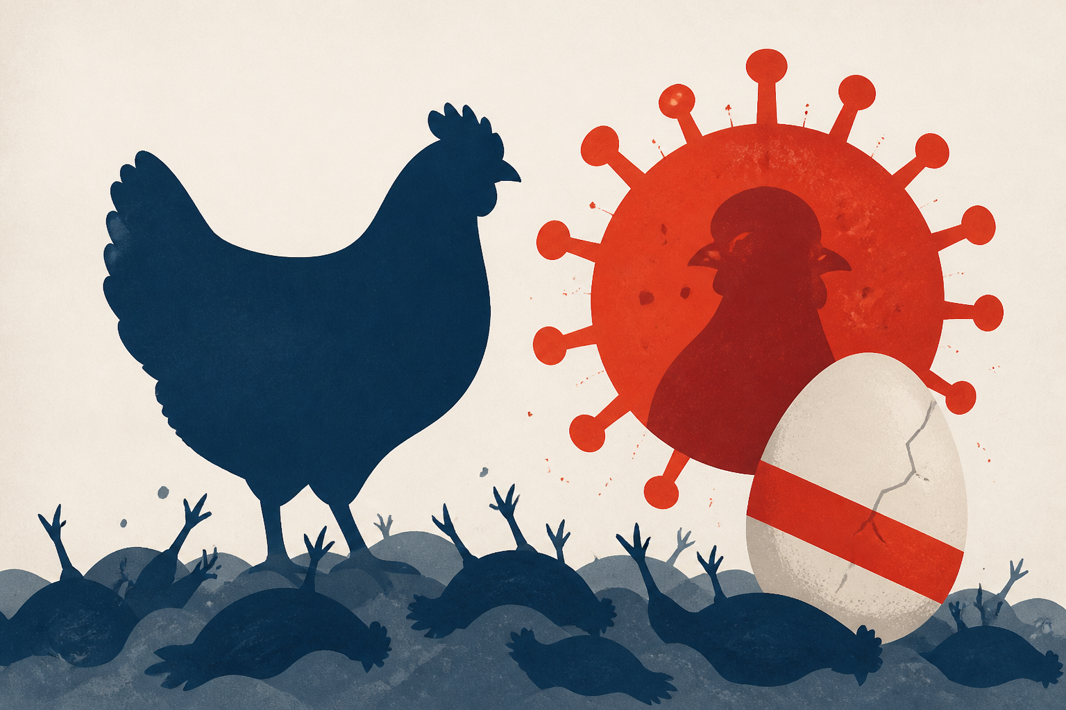 Nearly 1 million chickens killed at egg farm as nation’s largest bird flu outbreak grows