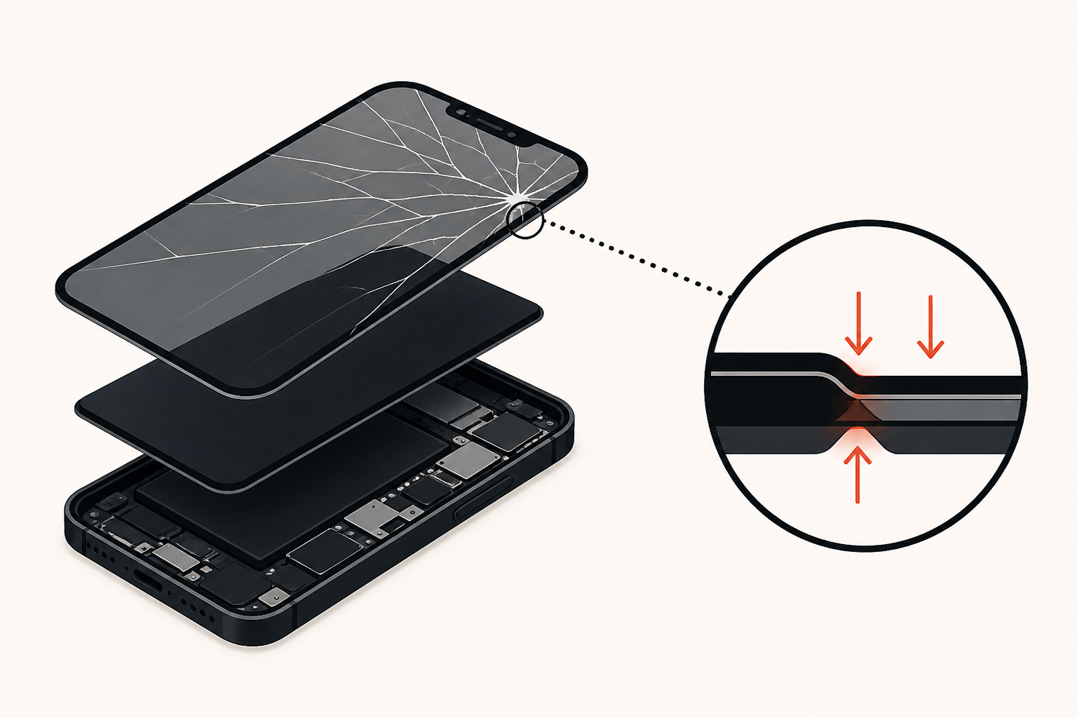 iFixit iPhone Duo Teardown Points to Possible Cause of Screen Cracks