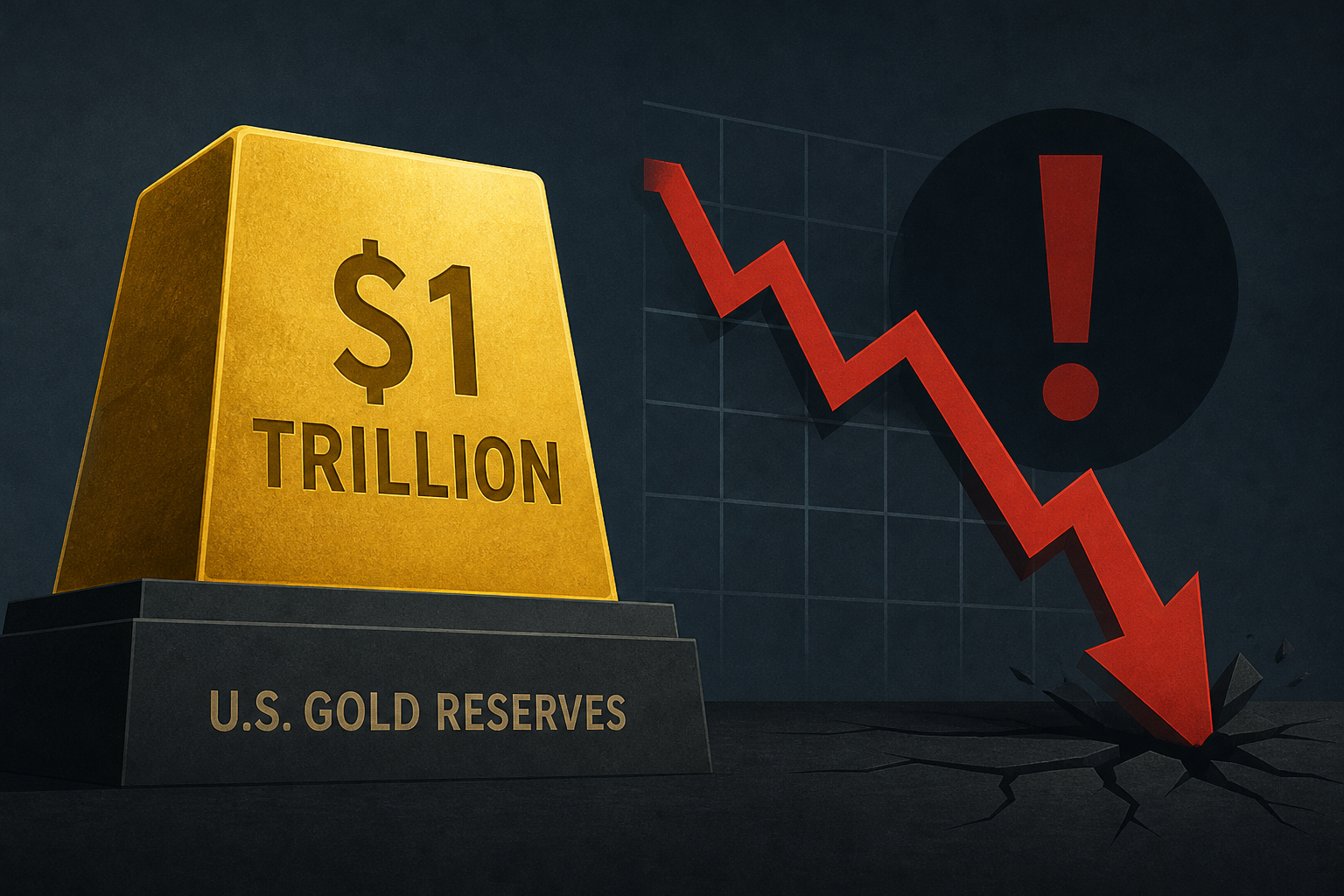 The US has the largest gold reserve. But repricing it to $1 trillion 'would backfire in a big way'