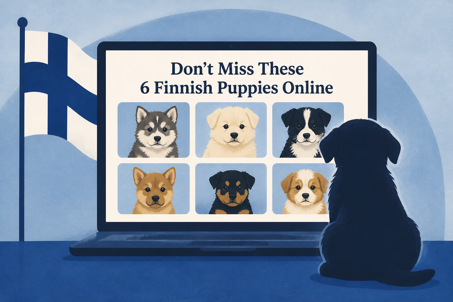 Don't Miss These 6 Finnish Puppies Online