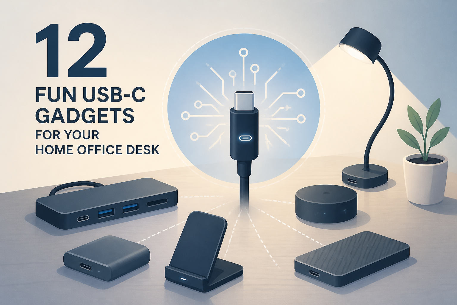 12 Fun USB-C Gadgets For Your Home Office Desk