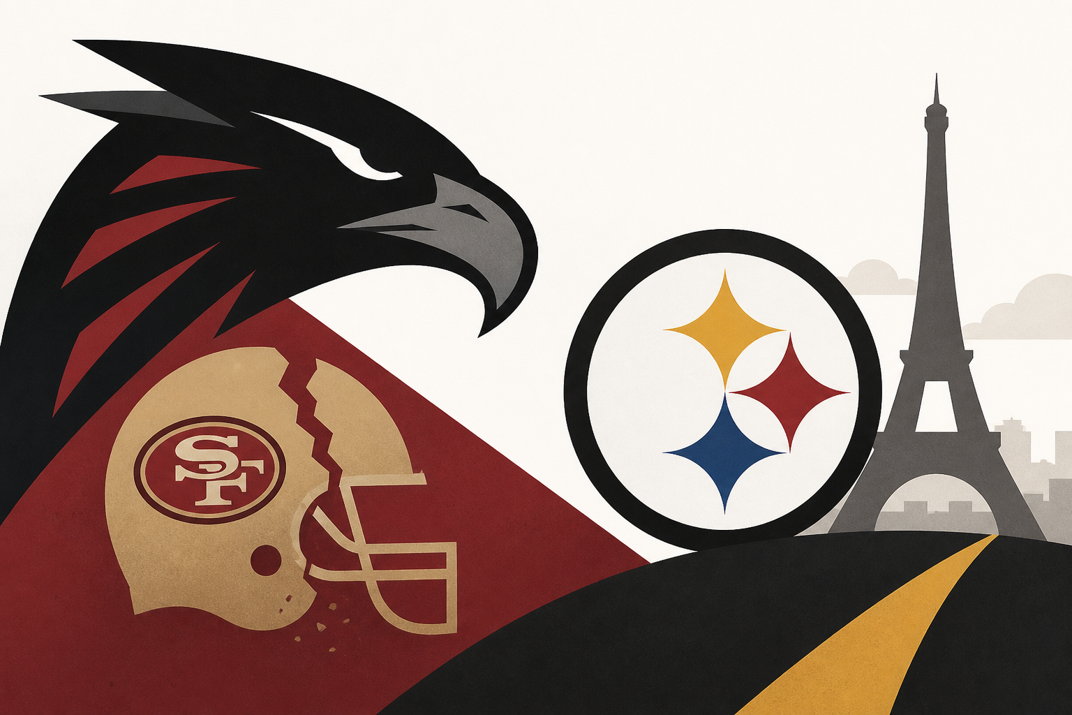 NFL roundup: Falcons spoil Niners’ undefeated start; Steelers win in Paris