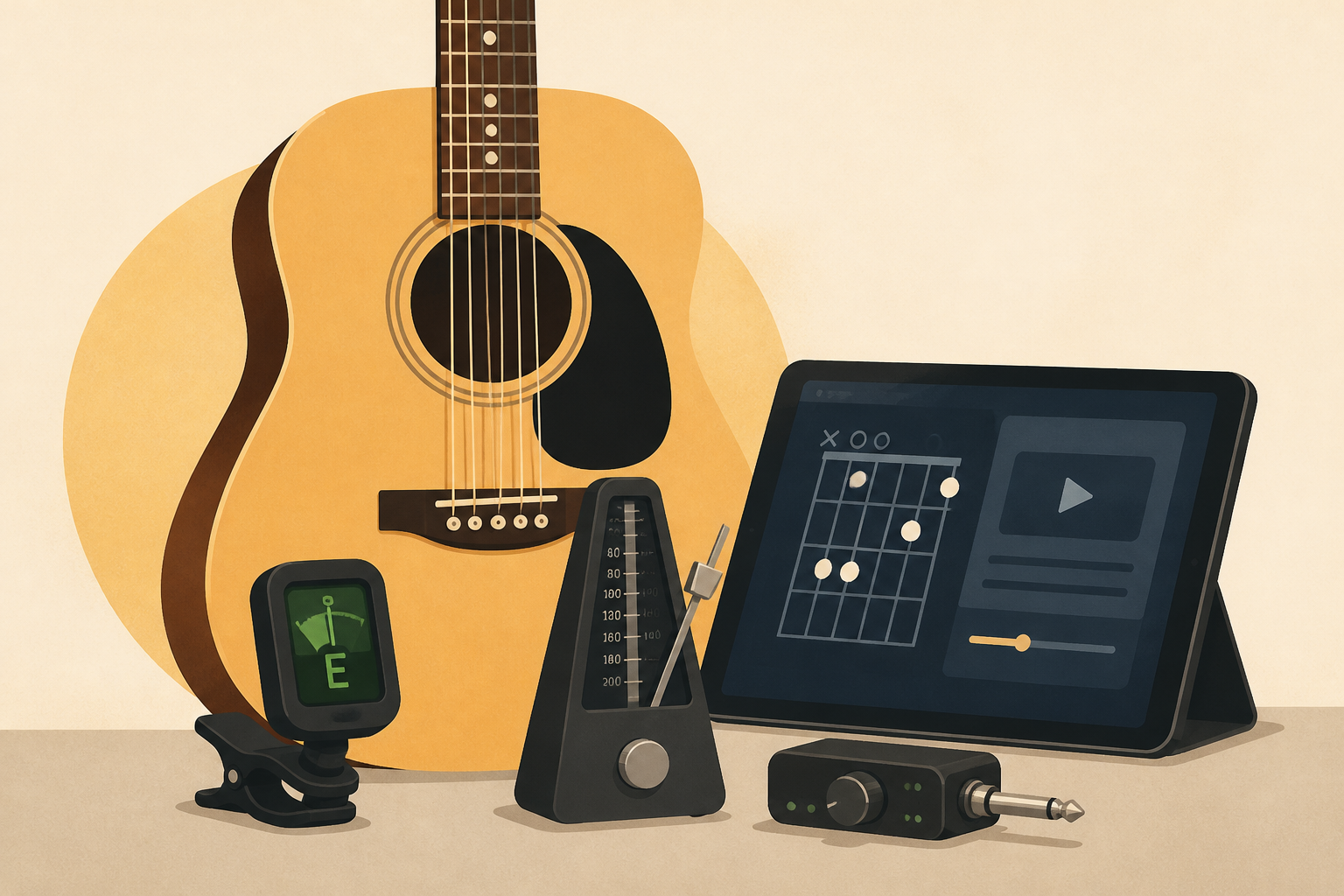 6 Essential Gadgets For Learning To Play Guitar