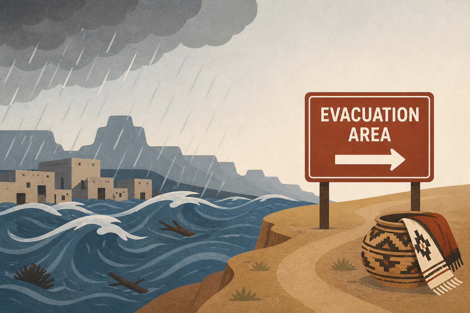 Navajo Nation communities evacuated in Utah due to potential for 'catastrophic flooding'