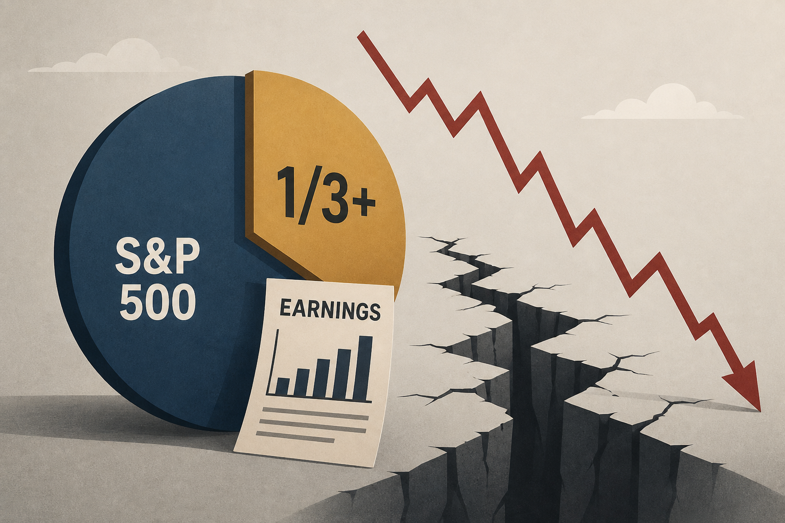 More than a third of S&P 500 companies are about to report earnings as market confidence cracks