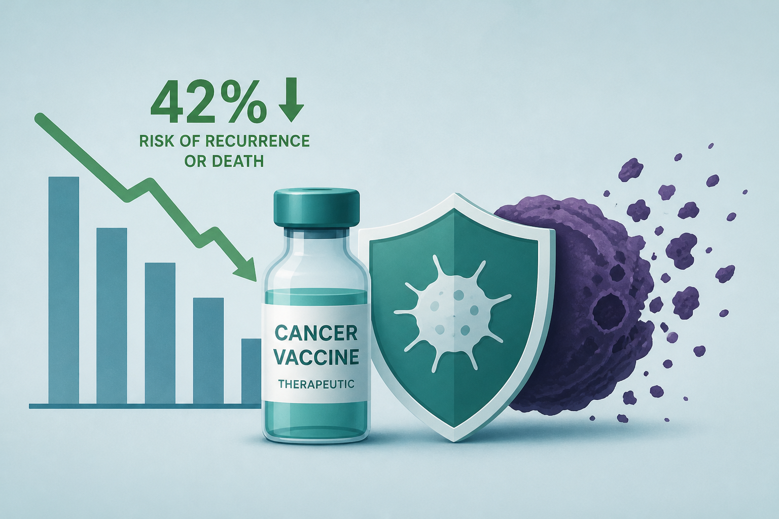 World-First Cancer Vaccine Cuts Melanoma Recurrence or Death Risk by 42% in Landmark Trial