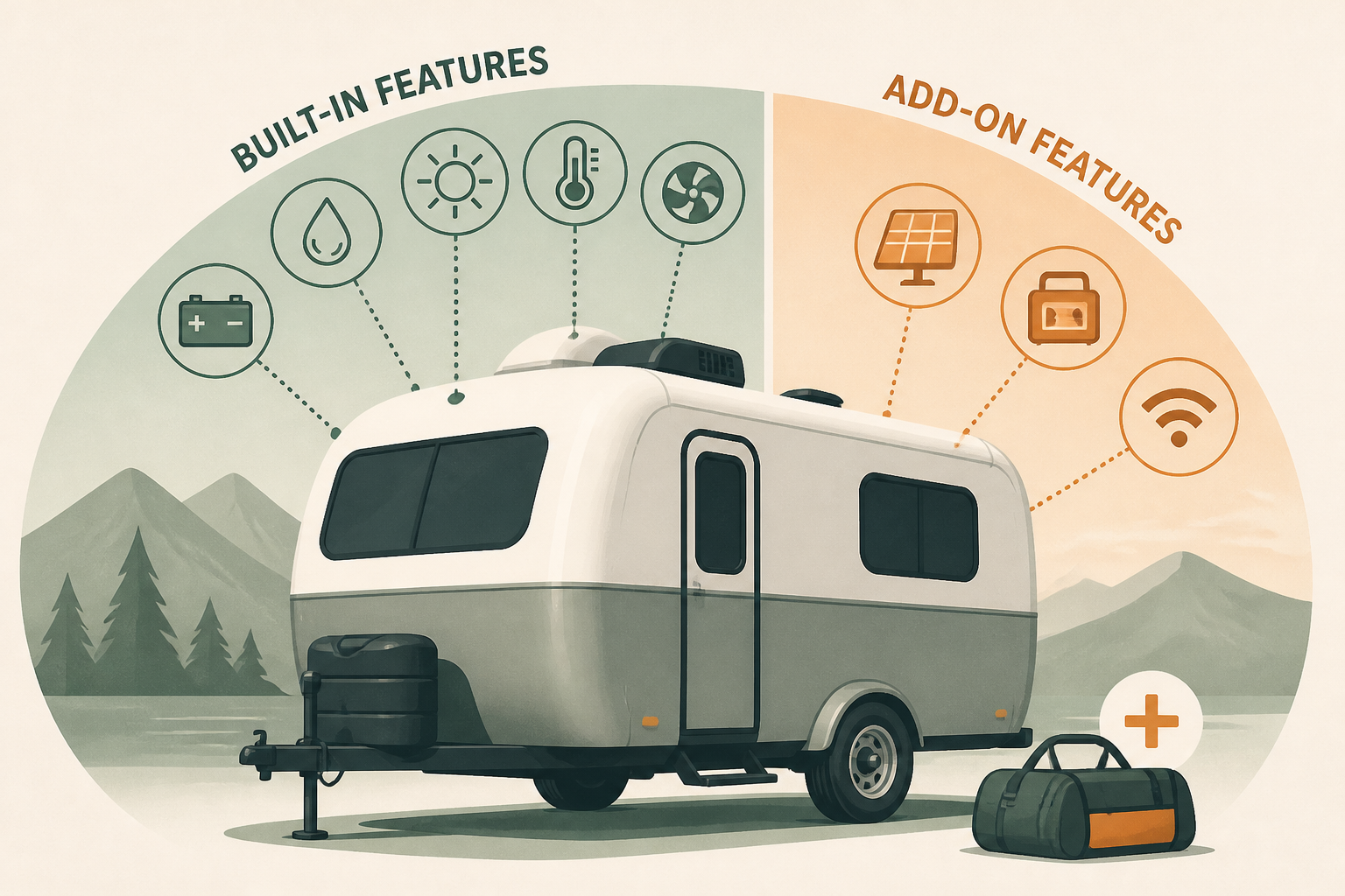 9 Cool Camping Features Built Into Oliver Travel Trailers (And 3 You Can Add Yourself)