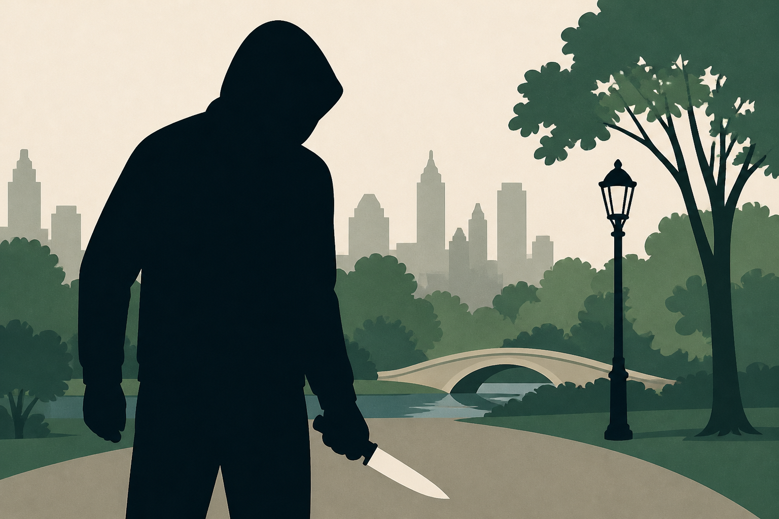 Knife-wielding suspect sought in Central Park attack