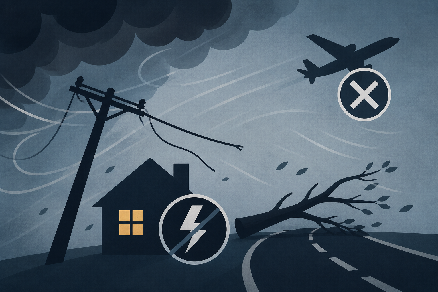 Storms batter northern Europe, cutting power to more than 150,000 homes and disrupting road and air transport