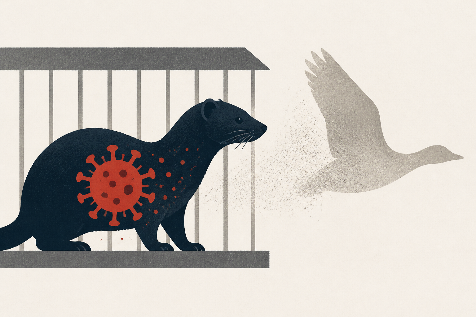 Bird flu is raging on a mink farm. It could spark a human pandemic, experts say, but officials won’t act.