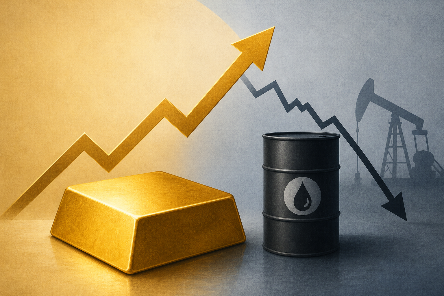 Gold gains as oil slide cools some inflation concerns