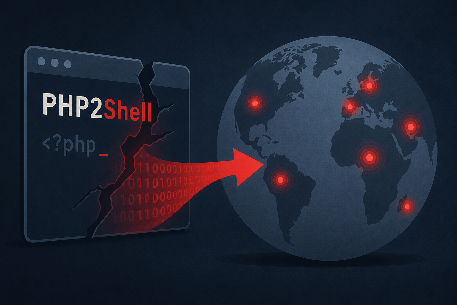 PHP2Shell security flaws now sucessfully exploited in the wild