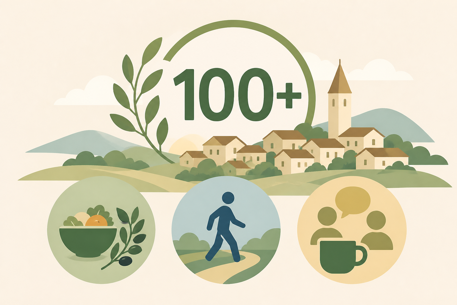 People living past 100 in one tiny village share 3 daily habits