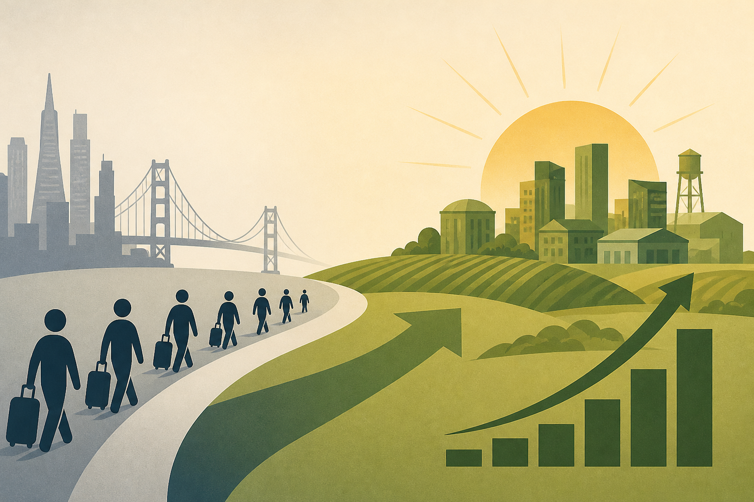 Fresno becomes California's new boomtown as people flee LA and San Francisco