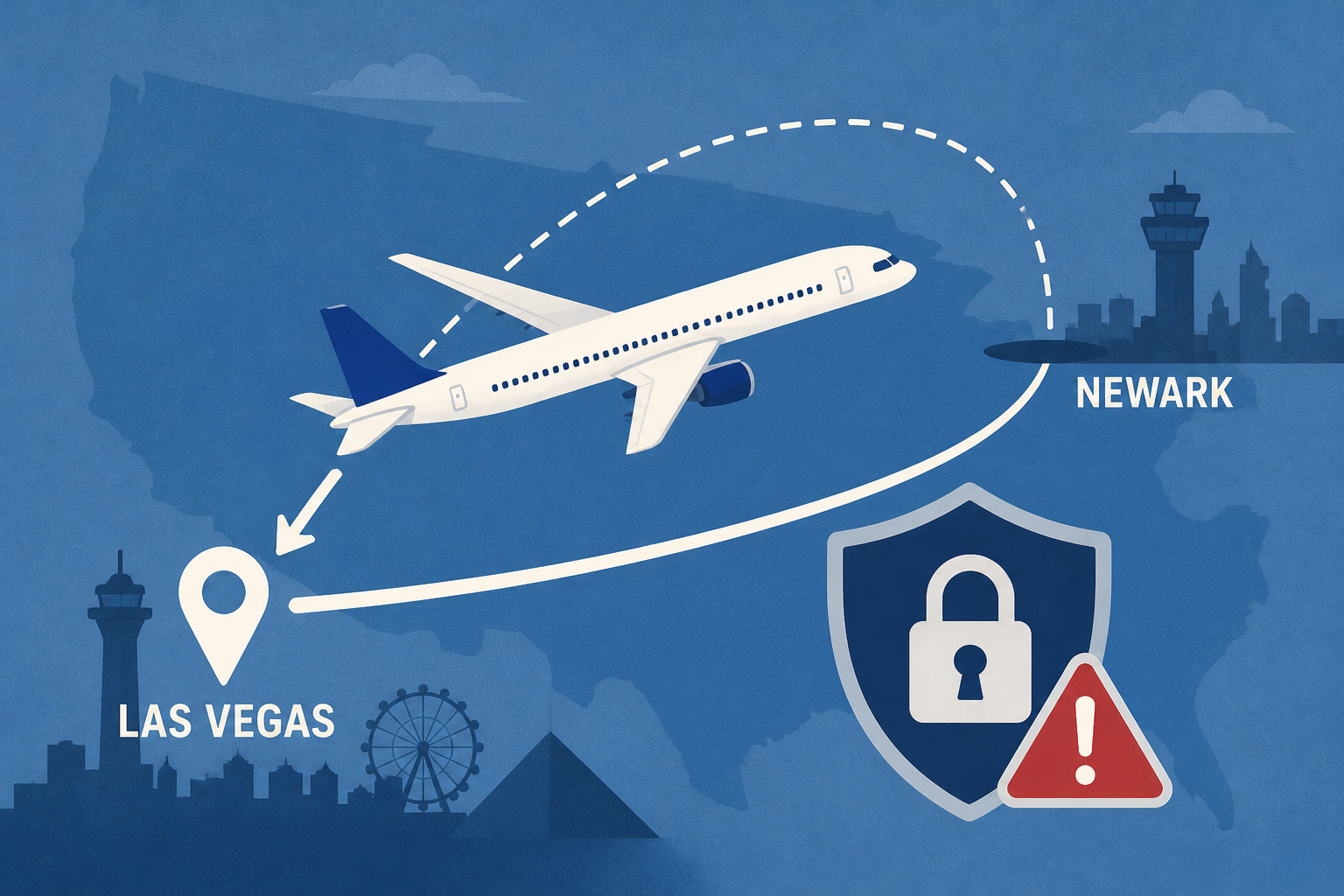 United flight to Newark returns to Las Vegas over security concern