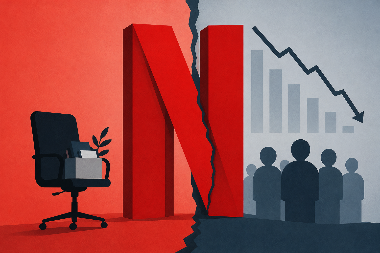Shake-ups and layoffs reveal a culture clash inside Netflix