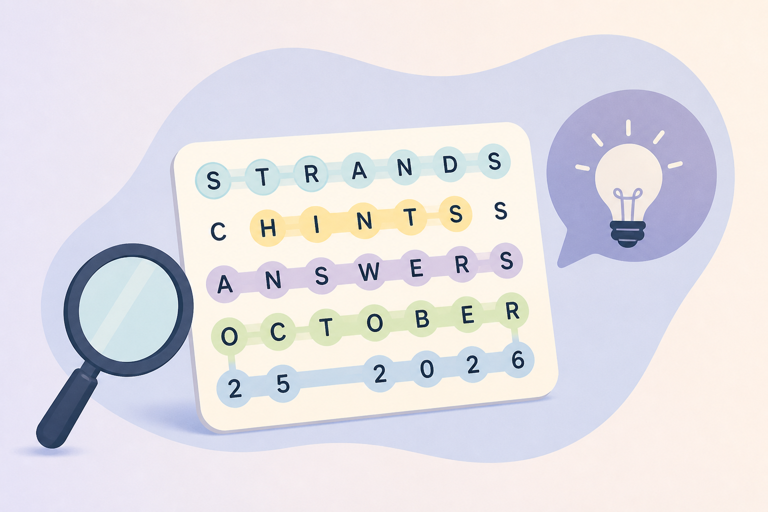 NYT Strands hints, answers for October 25, 2026
