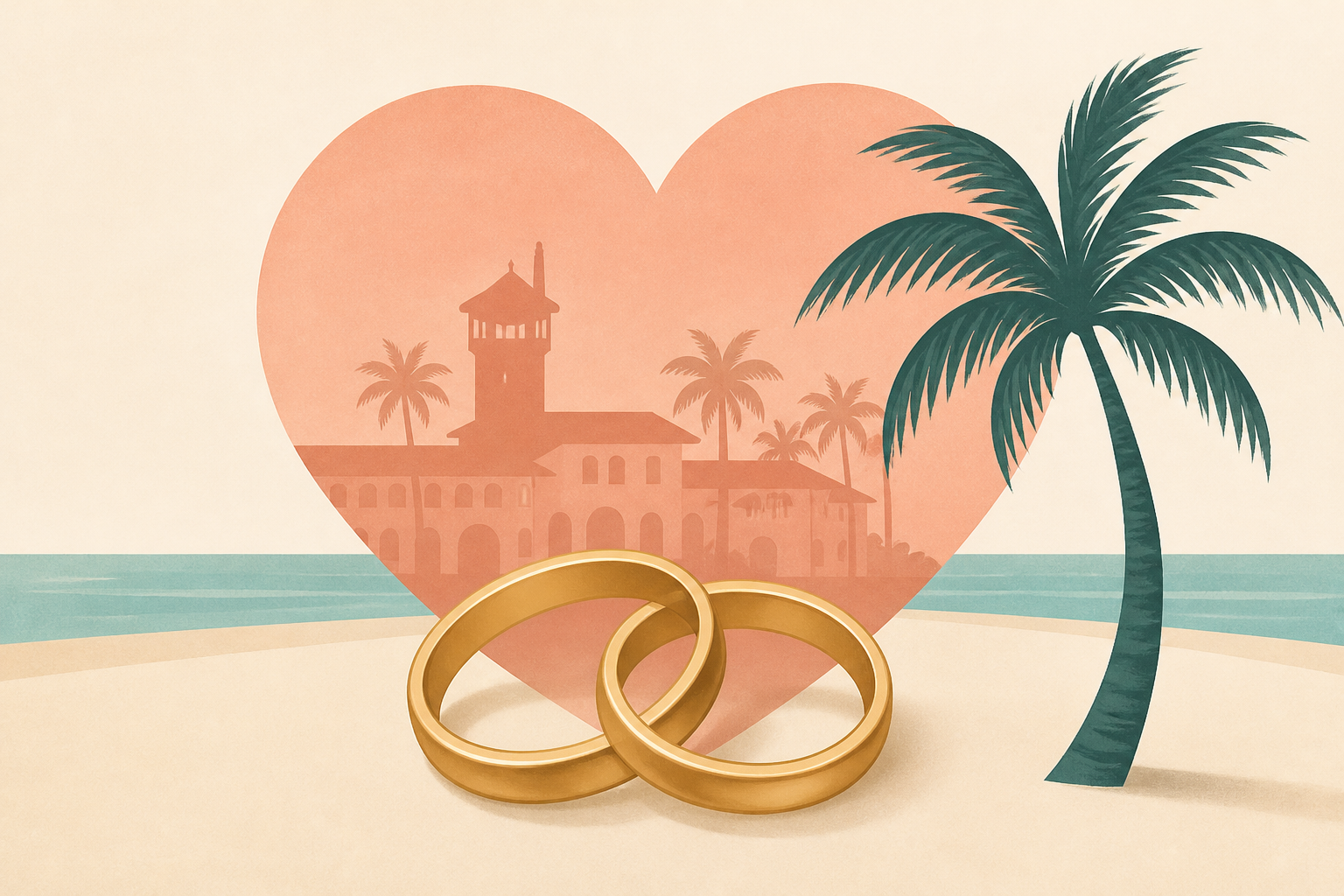Sean Hannity, Ainsley Earhardt marry Palm Beach. Which Trumps attended