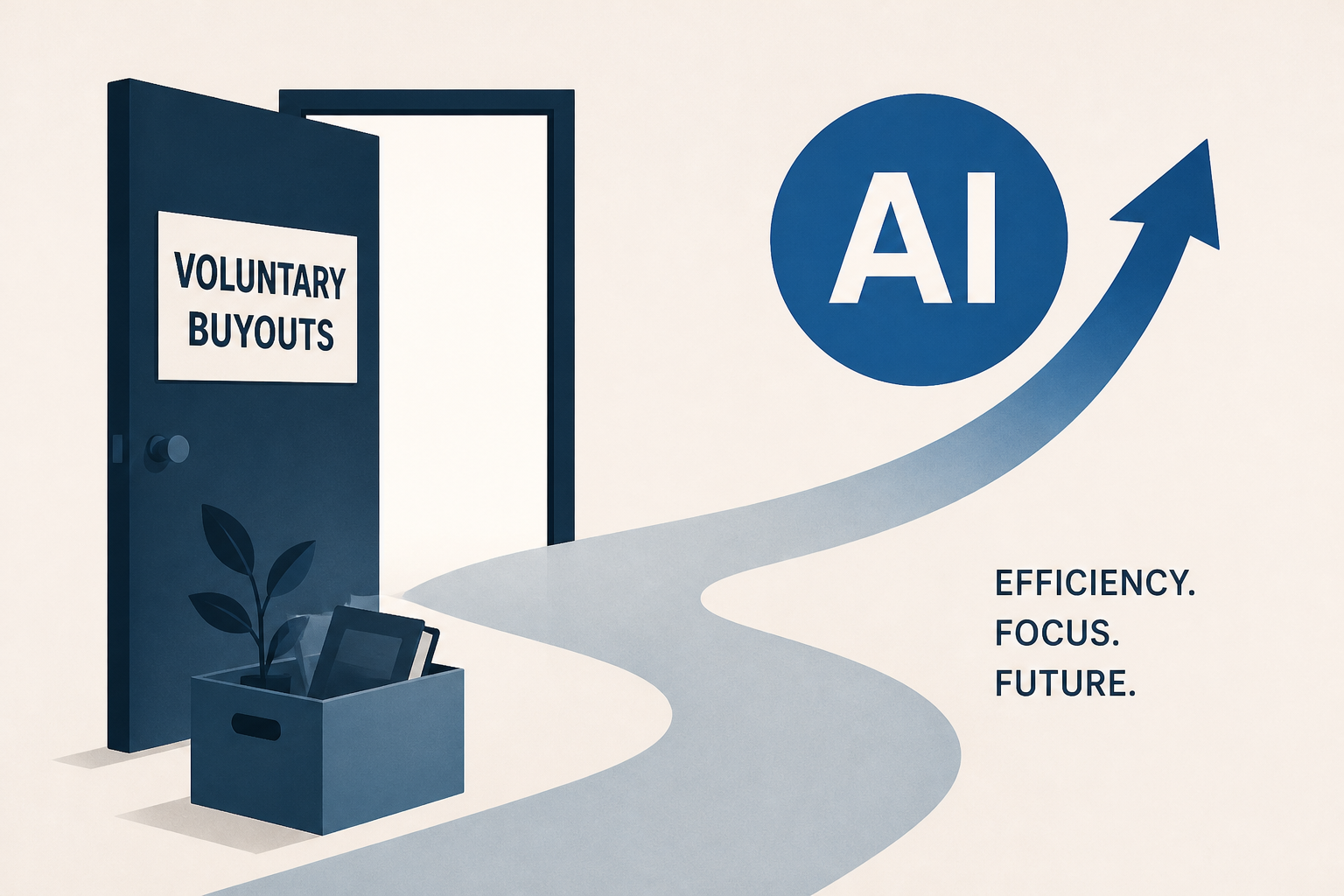 Microsoft offers voluntary buyouts as AI leads to efficiency push