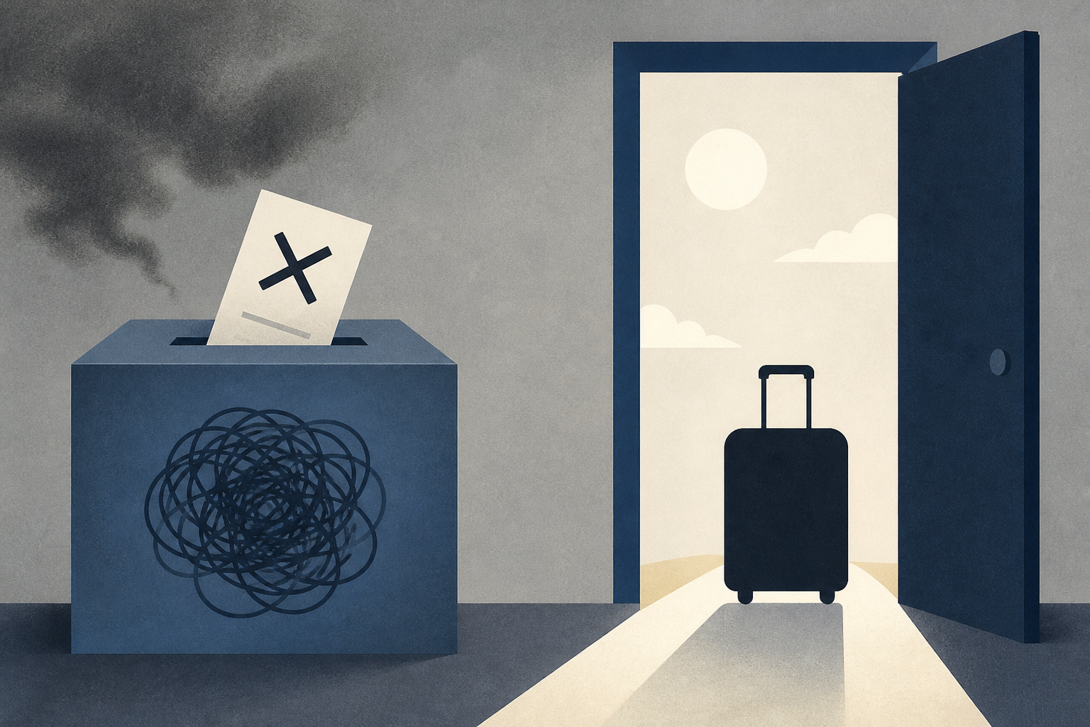 Election anxiety drives some Israelis to consider exit − for good