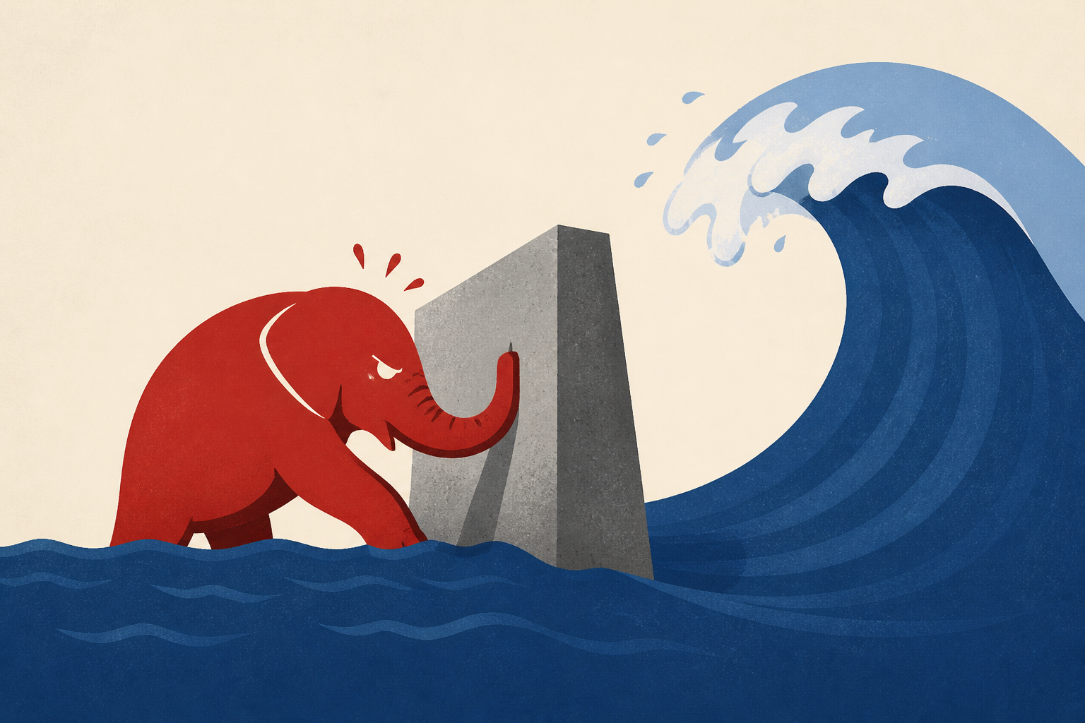 Trump making it harder for Republicans to fight blue wave