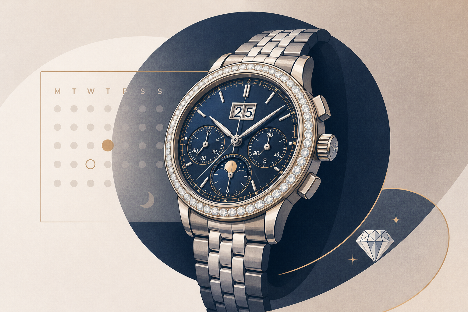 Hands-On A. Lange & Söhne Datograph Perpetual Calendar—With Diamonds And A Bracelet