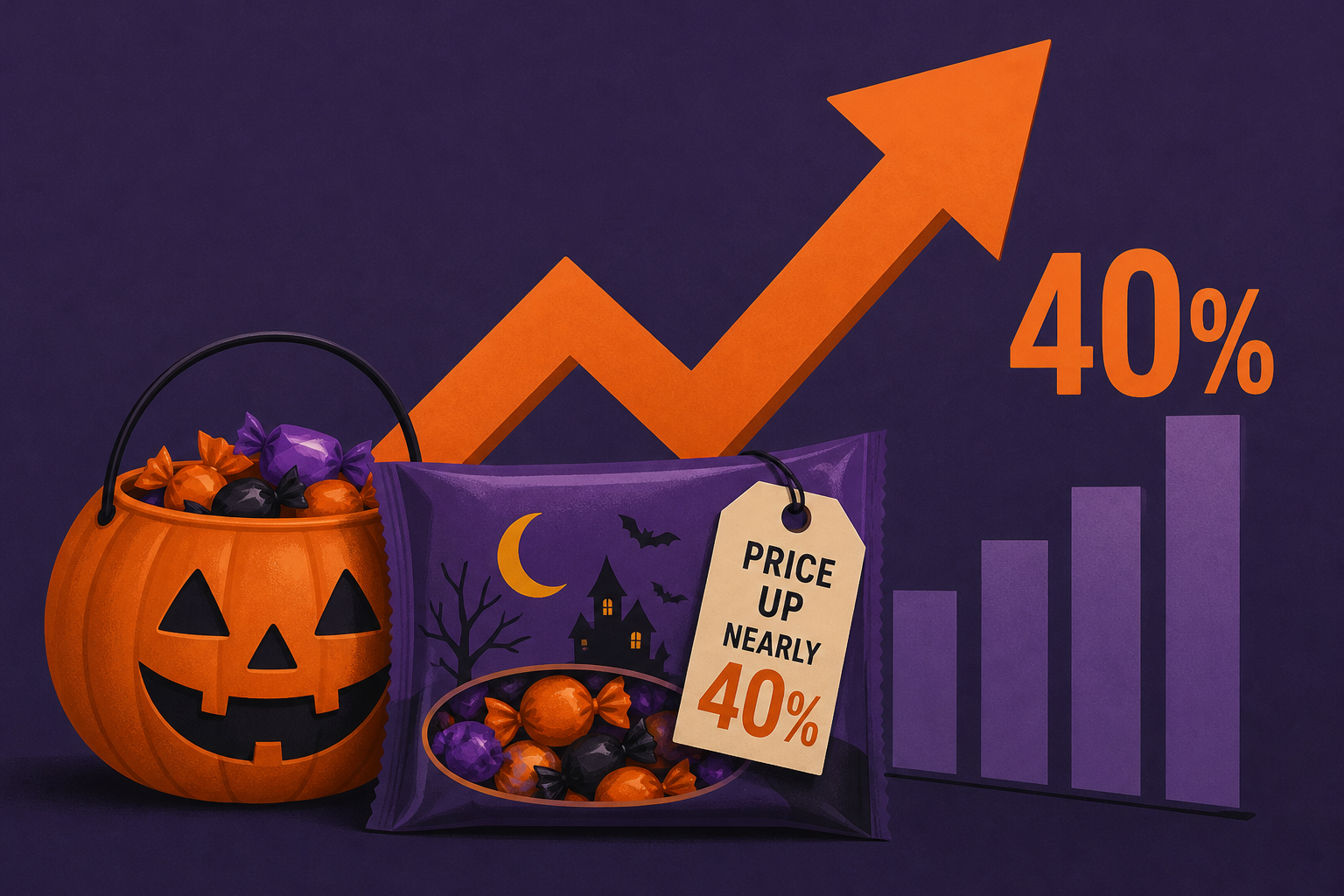 Halloween candy prices jump, with some packs up nearly 40%