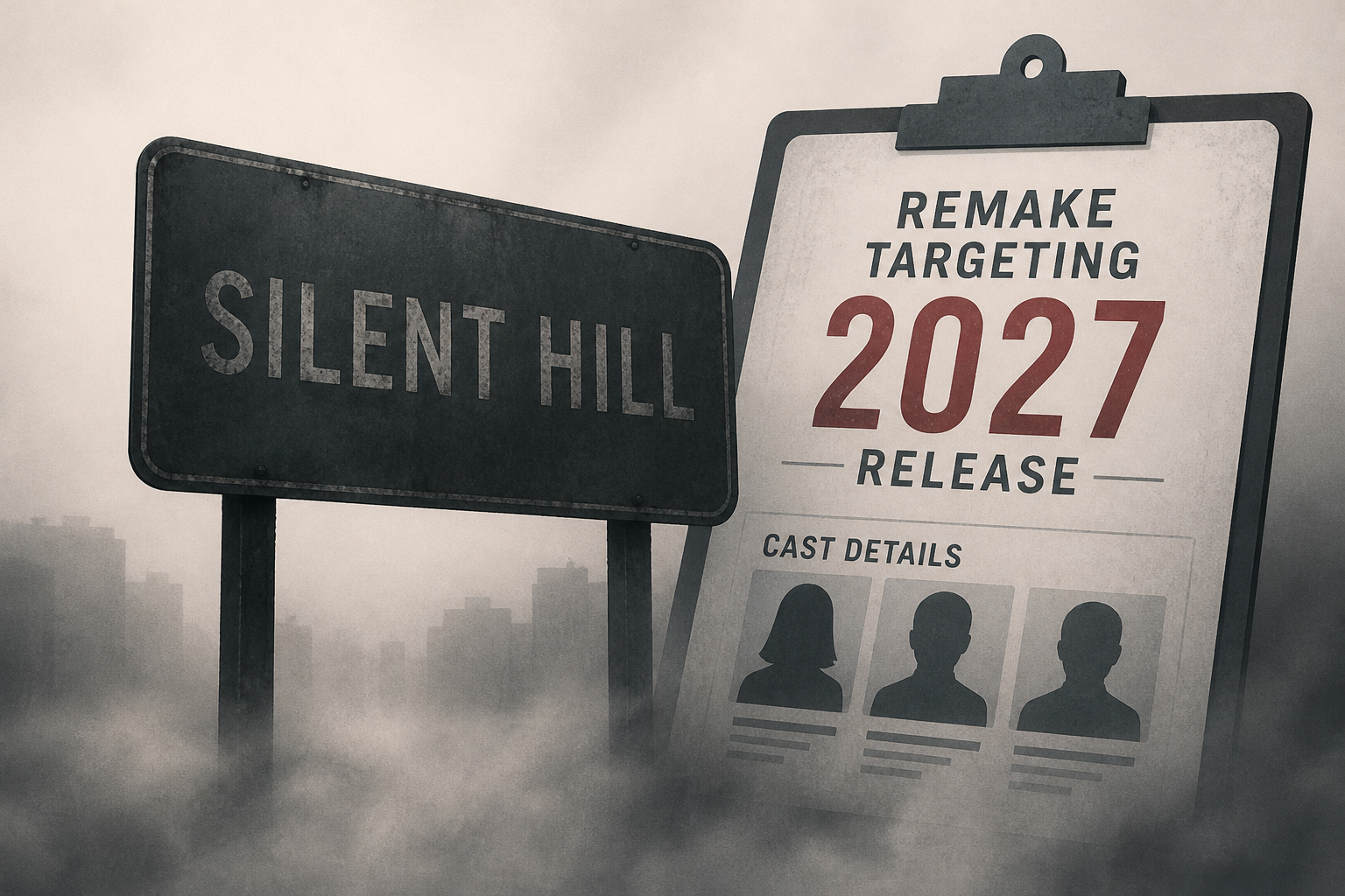 Silent Hill Remake Targeting 2027 Release, Cast Details Revealed