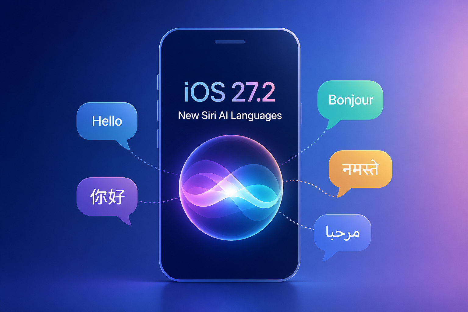 Apple Releases iOS 27.2 With New Siri AI Languages