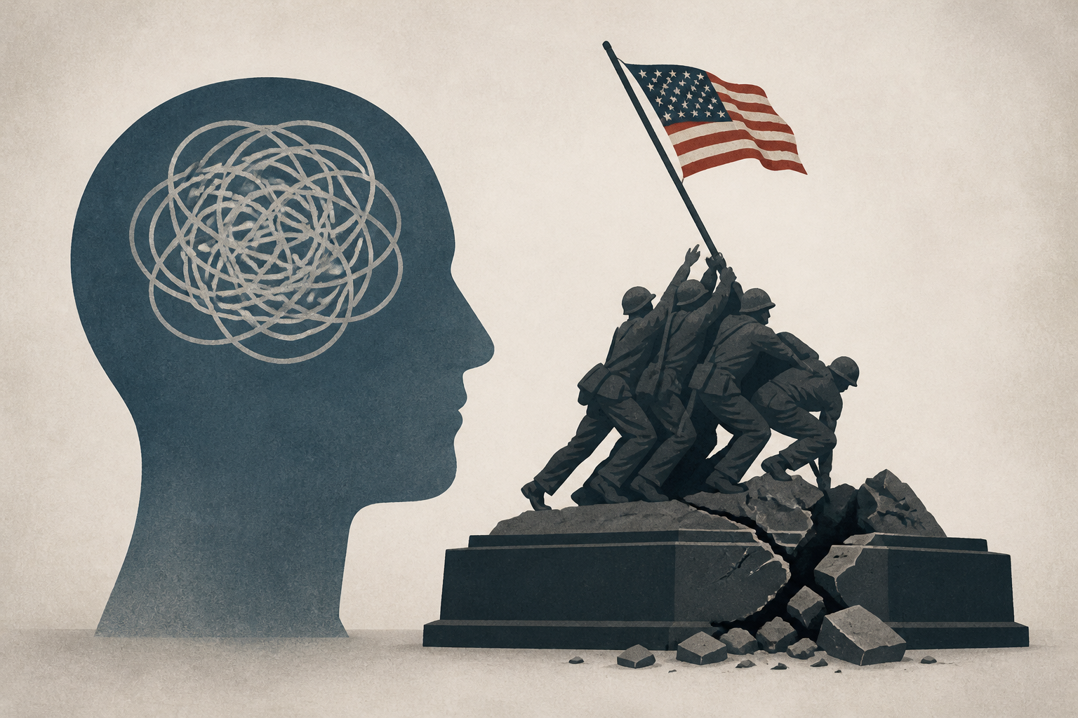 Man accused in Iwo Jima statue damage may have mental health issues