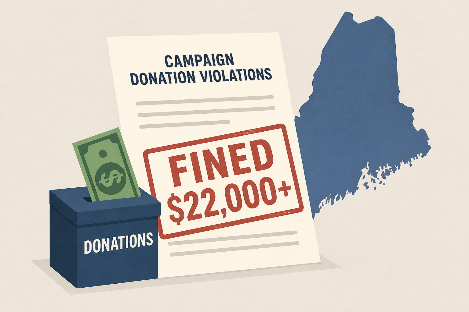 Bobby Charles fined more than $22,000 for Maine gubernatorial campaign donation violations
