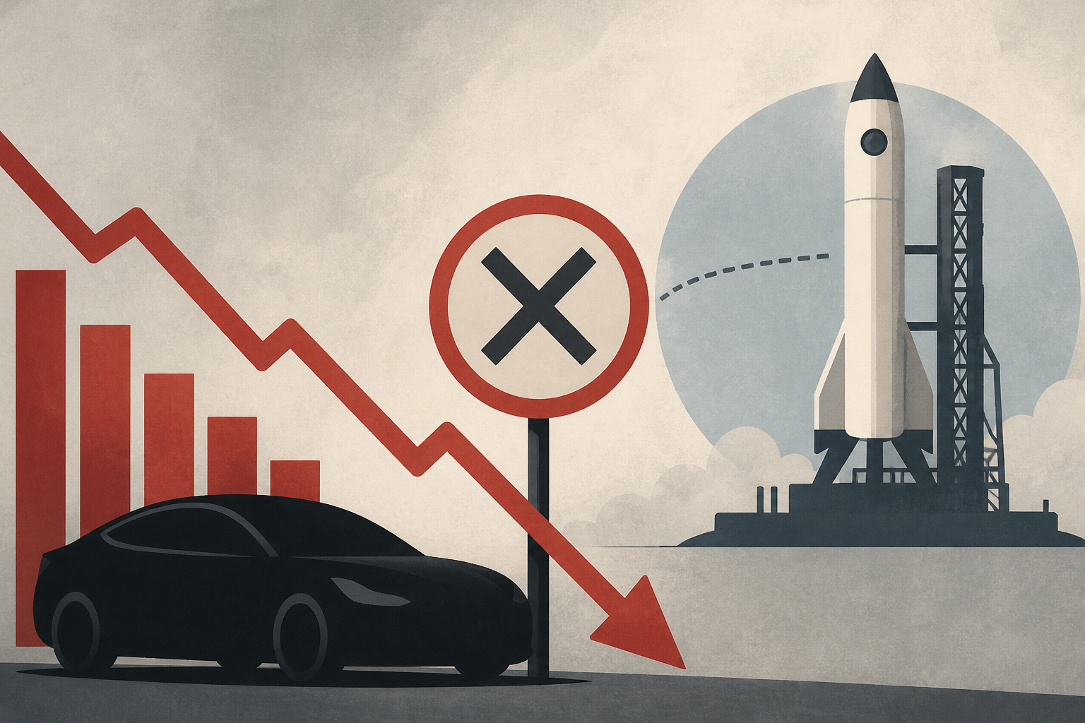I Wouldn't Buy Tesla Stock Betting on a SpaceX Deal. Here's Why.