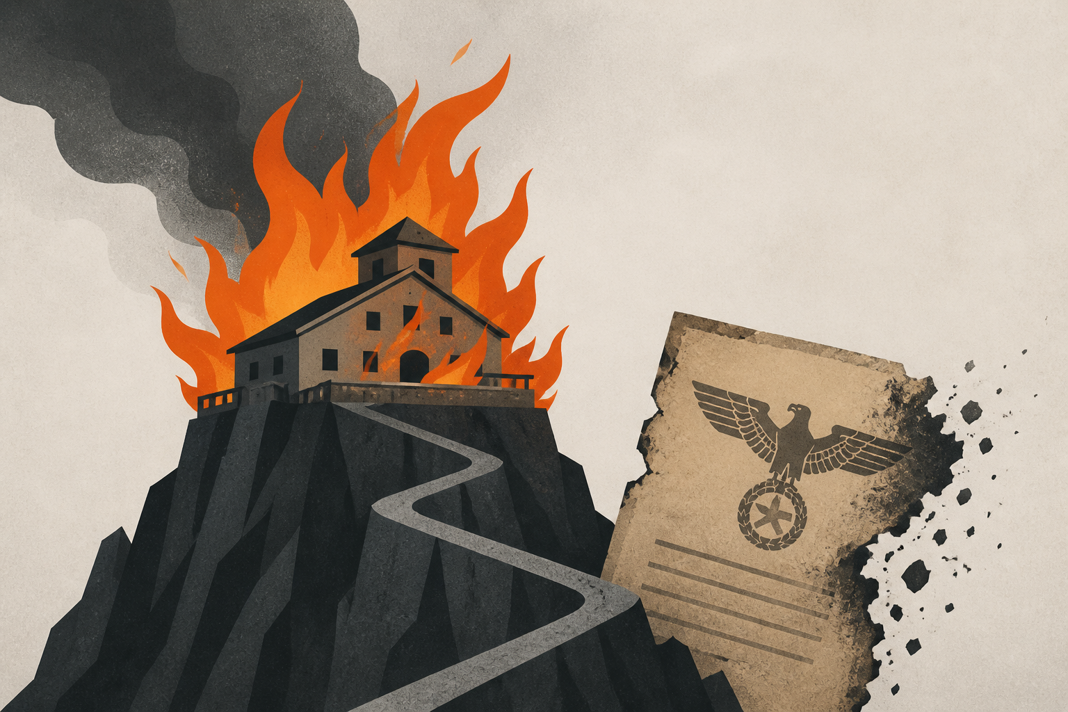 Fire guts Hitler’s Eagle’s Nest, takes pieces of Army history with it