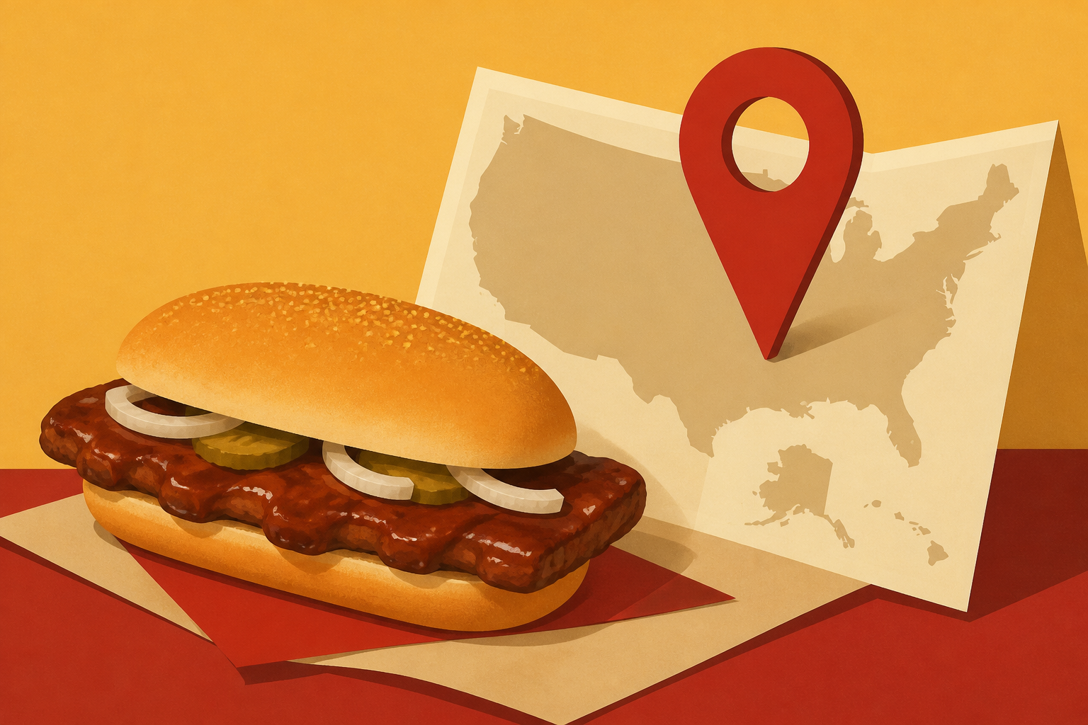 McDonald's brings back the McRib this week. See where
