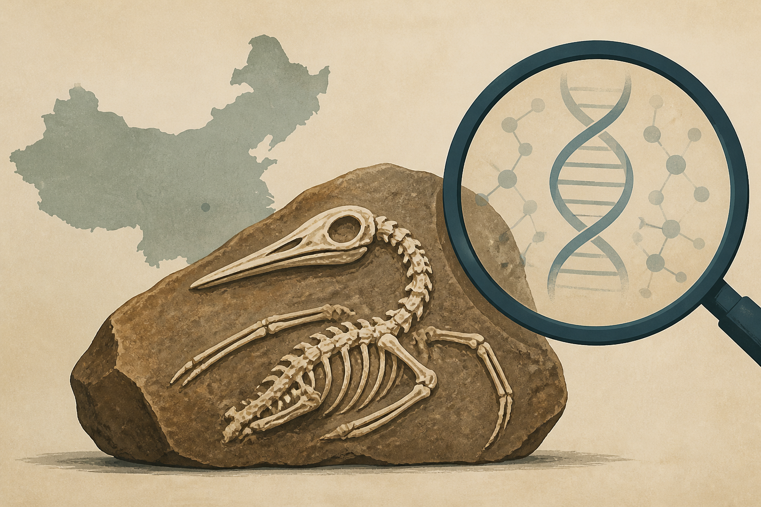This skeleton was found in China in 2004. Scientist finally know what it is