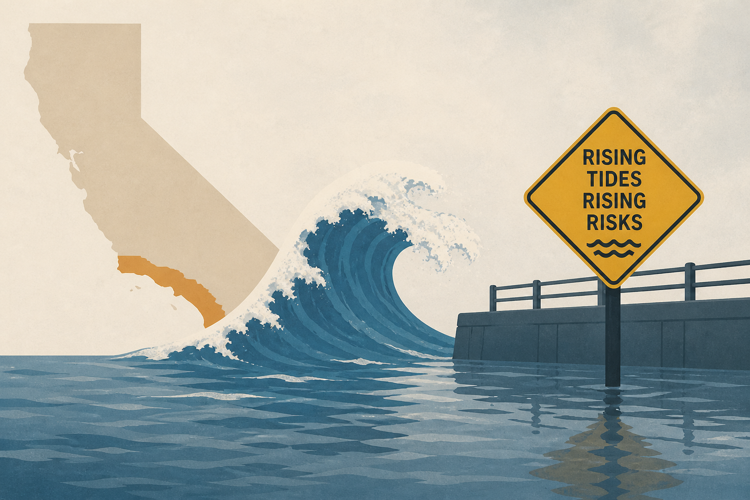 SoCal coast gets record-breaking tides and rising flood risks