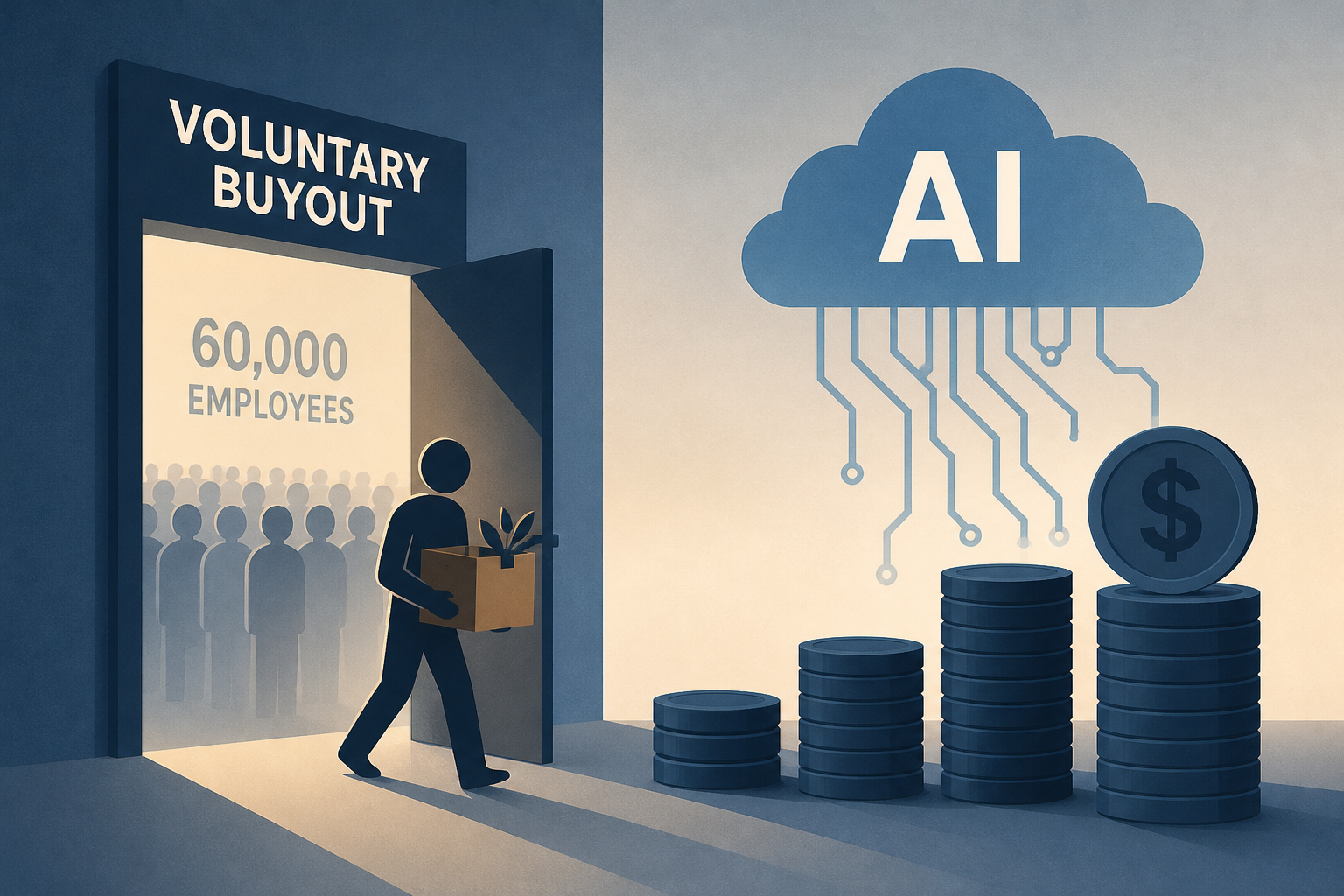 Microsoft voluntary buyout offered to 60,000 employees amid AI costs
