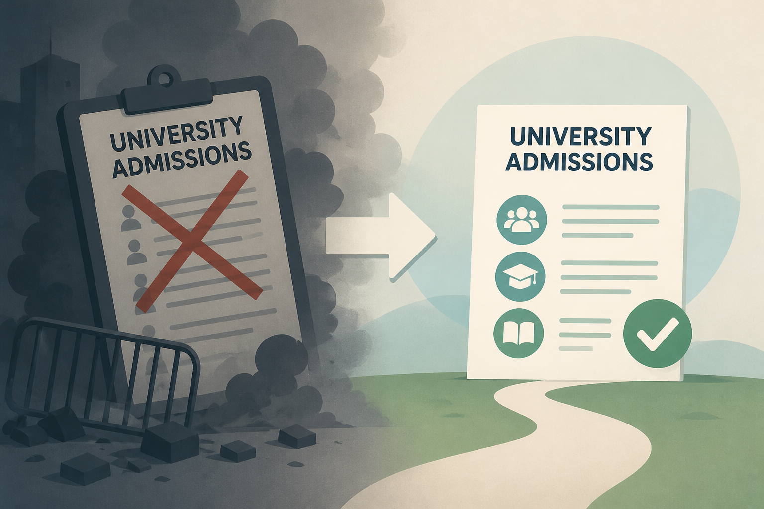 France promises to replace its university admissions after riots and thousands of arrests