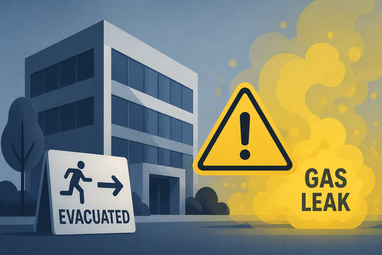 Waltham office complex evacuated due to gas leak